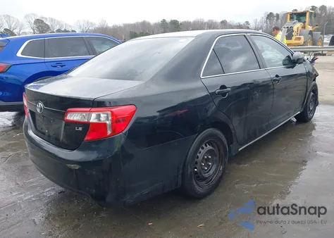 2012 Toyota Camry Le z USA, uszkodzony, nr VIN 4T1BF1FK5CU154539